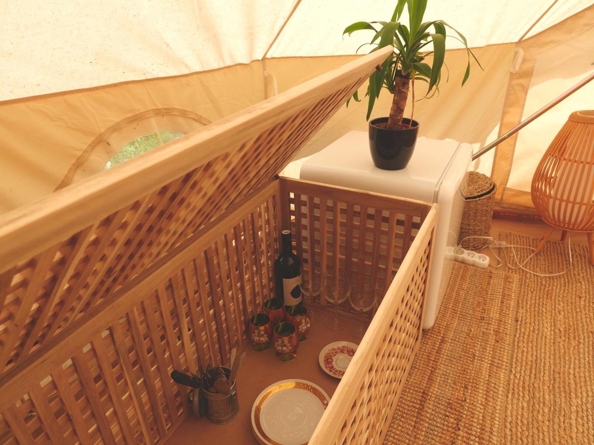 Hôtel Bozsky Glamp à Valtice Extérieur photo